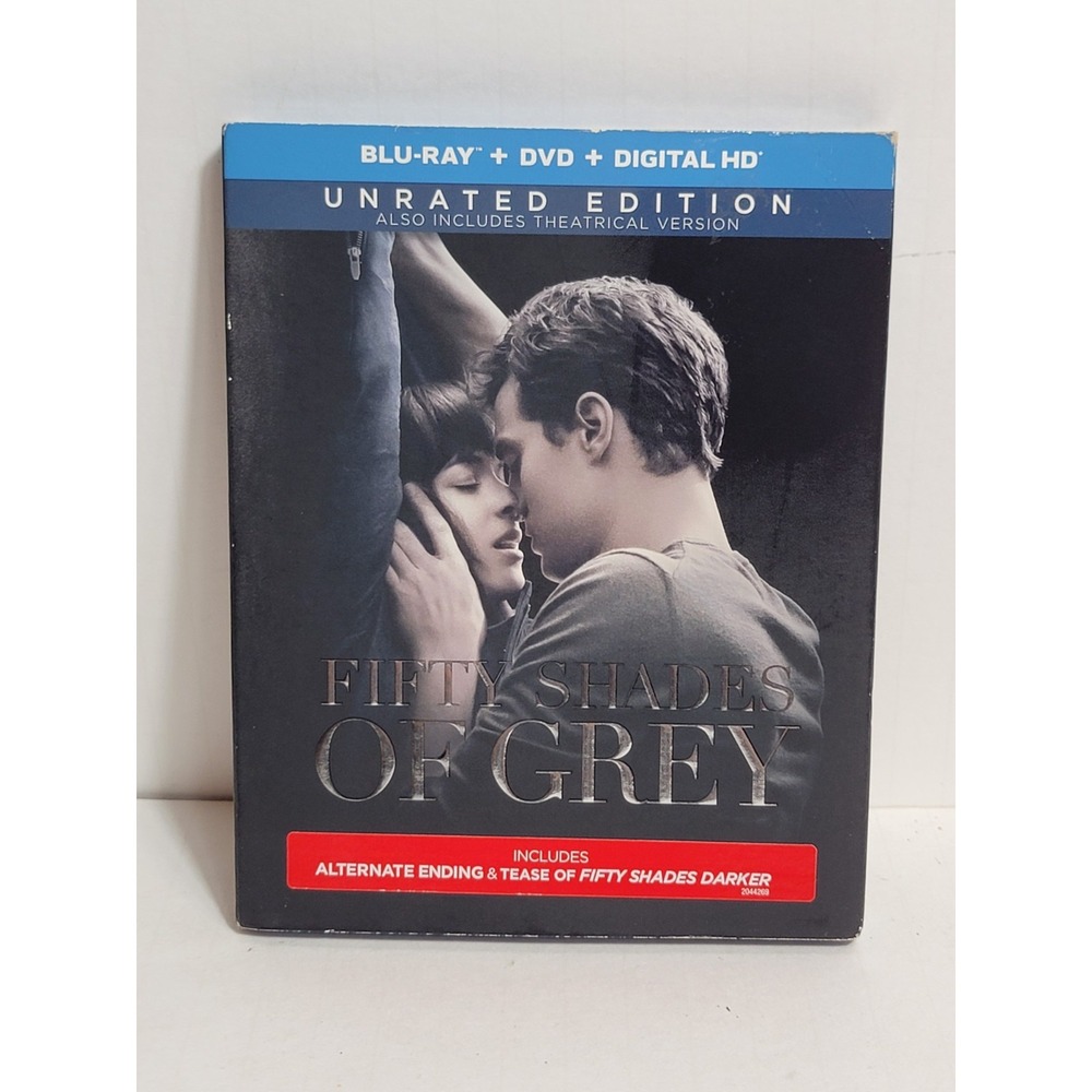 Fifty Shades of Grey Blu-ray DVD Digital HD Unrated Edition Movie 2015 Drama